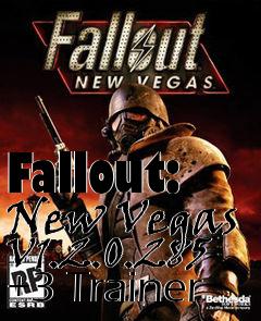 Box art for Fallout:
New Vegas V1.2.0.285 +3 Trainer