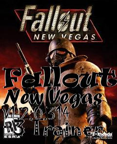 Box art for Fallout:
New Vegas V1.2.0.314 +3 Trainer