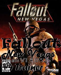 Box art for Fallout:
New Vegas Steam V1.4.0.525 +4 Trainer