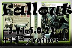 Box art for Fallout
            3 V1.5.0.22 +14 Trainer