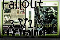 Box art for Fallout
            3 V1.5 +12 Trainer