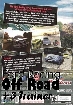 Box art for Ford
Racing Off Road +3 Trainer