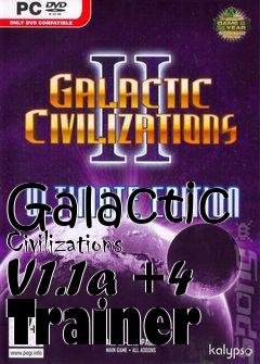 Box art for Galactic
Civilizations V1.1a +4 Trainer