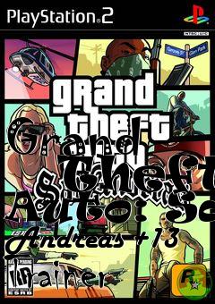 Box art for Grand
      Theft Auto: San Andreas +13 Trainer