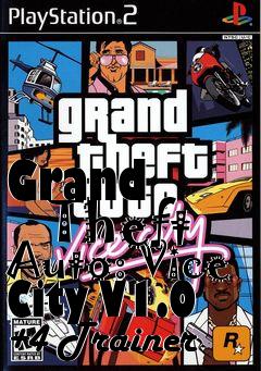 Box art for Grand
      Theft Auto: Vice City V1.0 +4 Trainer