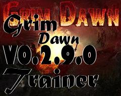 Box art for Grim
            Dawn V0.2.9.0 Trainer