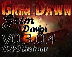 Box art for Grim
            Dawn V0.3.0.4 (b22) Trainer