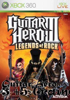 Box art for Guitar
Hero 3 +5 Trainer