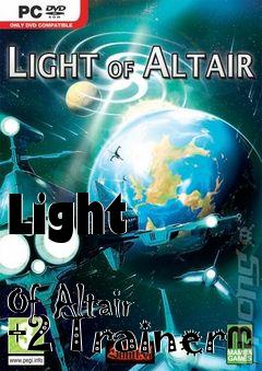 Box art for Light
            Of Altair +2 Trainer