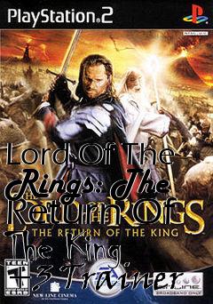 Box art for Lord
Of The Rings: The Return Of The King +3 Trainer