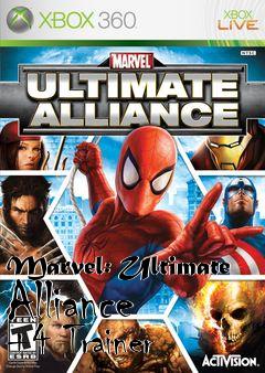 Box art for Marvel:
Ultimate Alliance +4 Trainer