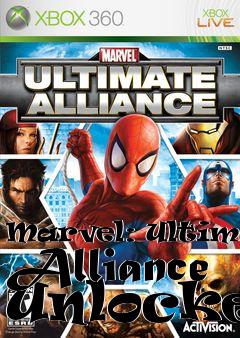 Box art for Marvel:
Ultimate Alliance Unlocker