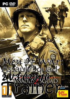 Box art for Men
Of War: Assault Squad 2 V3.023.1b Trainer