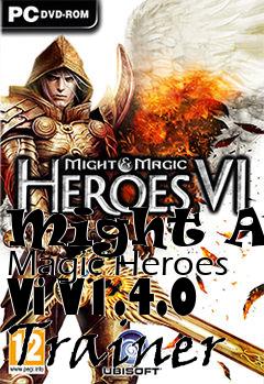 Box art for Might
And Magic Heroes Vi V1.4.0 Trainer