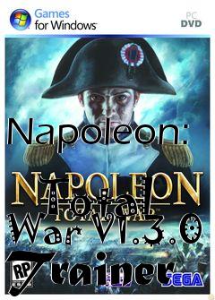 Box art for Napoleon:
            Total War V1.3.0 Trainer