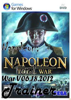 Box art for Napoleon:
            Total War V06.18.2012 Trainer