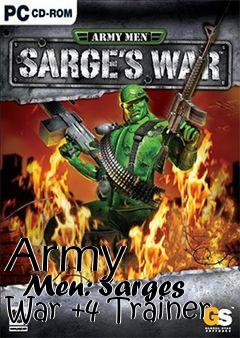 Box art for Army
      Men: Sarges War +4 Trainer