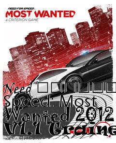 Box art for Need
						For Speed: Most Wanted 2012 V1.1 Trainer