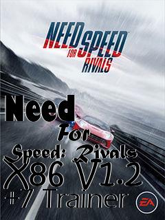 Box art for Need
            For Speed: Rivals X86 V1.2 +7 Trainer
