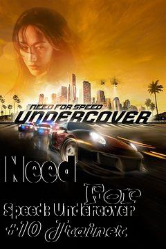 Box art for Need
            For Speed: Undercover +10 Trainer