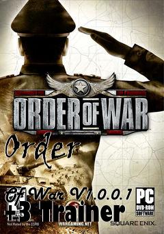 Box art for Order
            Of War V1.0.0.1 +3 Trainer