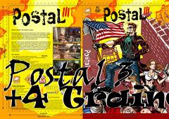 Box art for Postal
3 +4 Trainer