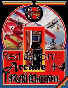 Box art for Red
Baron: Arcade +4 Trainer