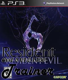 Box art for Resident
Evil 6 V1.0.1.130 Trainer