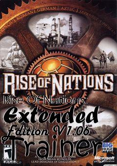 Box art for Rise
Of Nations: Extended Edition V1.06 Trainer