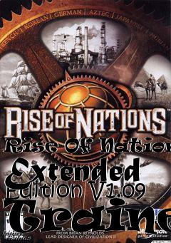 Box art for Rise
Of Nations: Extended Edition V1.09 Trainer
