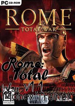 Box art for Rome:
      Total War V1.1 Money Trainer