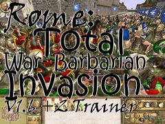 Box art for Rome:
      Total War- Barbarian Invasion V1.6 +2 Trainer