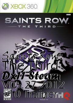 Box art for Saints
Row: The Third Dx11 Steam V05.27.2012 +10 Trainer