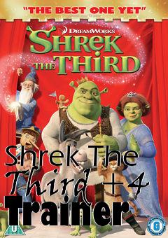 Box art for Shrek
The Third +4 Trainer
