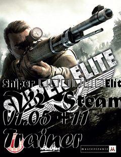Box art for Sniper
						Elite V2 Steam V1.05 +11 Trainer