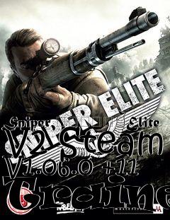 Box art for Sniper
						Elite V2 Steam V1.06.0 +11 Trainer