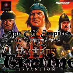 Box art for Age Of Empires
2: The Conquerors V1.0c +2 Trainer