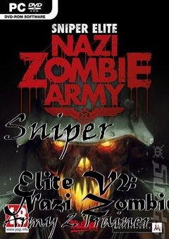 Box art for Sniper
            Elite V2: Nazi Zombie Army 2 Trainer