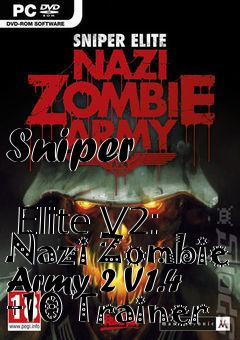 Box art for Sniper
            Elite V2: Nazi Zombie Army 2 V1.4 +10 Trainer