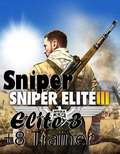 Box art for Sniper
            Elite 3 +8 Trainer