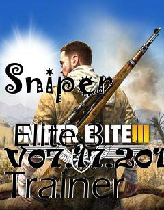 Box art for Sniper
            Elite 3 V07.17.2014 Trainer