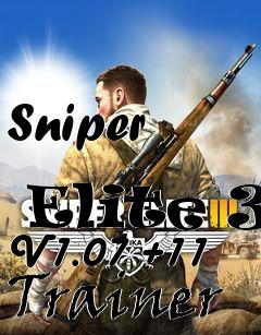 Box art for Sniper
            Elite 3 V1.07 +11 Trainer