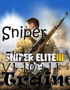 Box art for Sniper
            Elite 3 V1.10 +11 Trainer