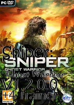 Box art for Sniper:
            Ghost Warrior V1.2.0.0 +4 Trainer