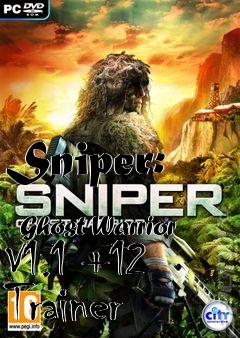 Box art for Sniper:
            Ghost Warrior V1.1 +12 Trainer
