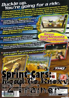 Box art for Sprint
Cars: Road To Knoxville +2 Trainer