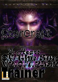Box art for Starcraft
            2: Heart Of The Swarm V2.0.7.259293 Trainer