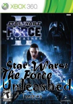 Box art for Star
Wars: The Force Unleashed 2 +2 Trainer