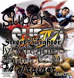 Box art for Super
            Street Fighter Iv: Arcade Edition V2.00 +4 Trainer