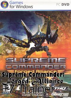 Box art for Supreme
Commander: Forged Alliance +7 Trainer